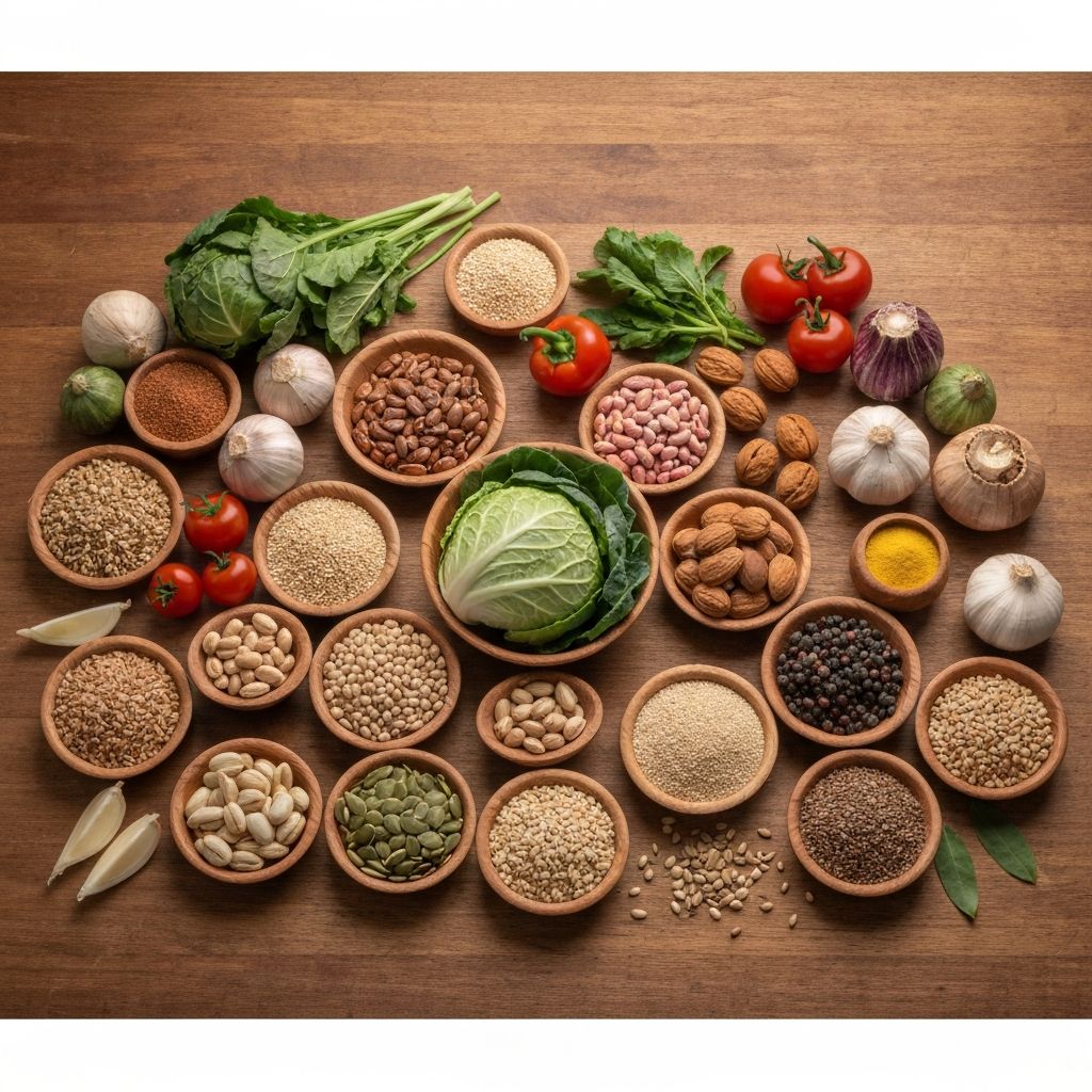 Diverse plant-based nutrition for men